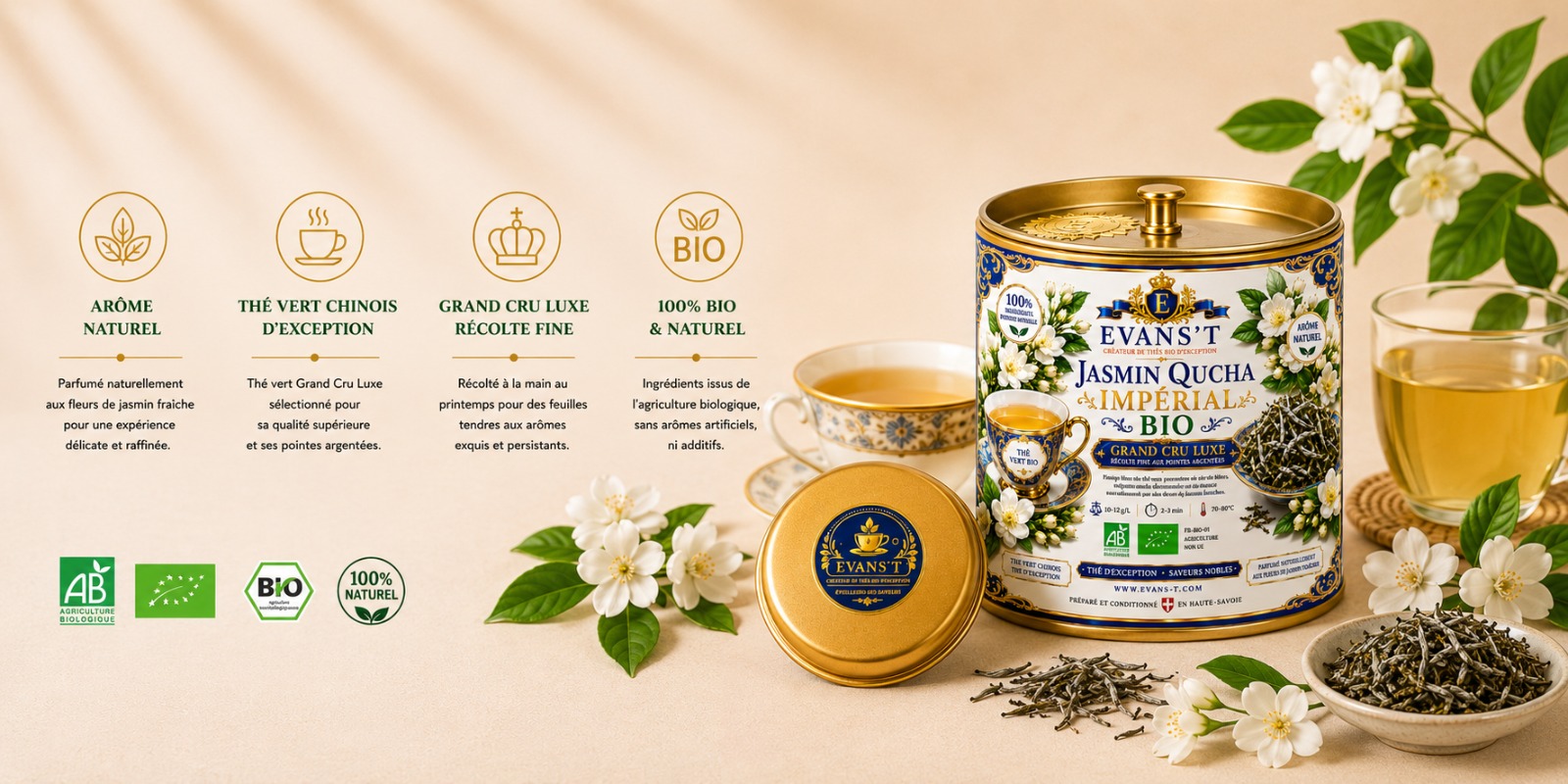 Le Grand Cru de Jasmin Récolte Fine