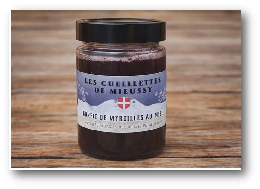 Confit de Myrtilles au Miel 